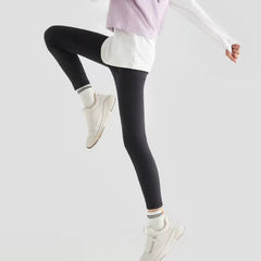 2023 New Lulu Kids Yoga Sharkskin Leggings (Black)
