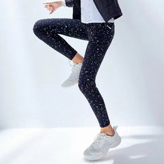 2023 New Lulu Kids Yoga Sharkskin Leggings (Black)